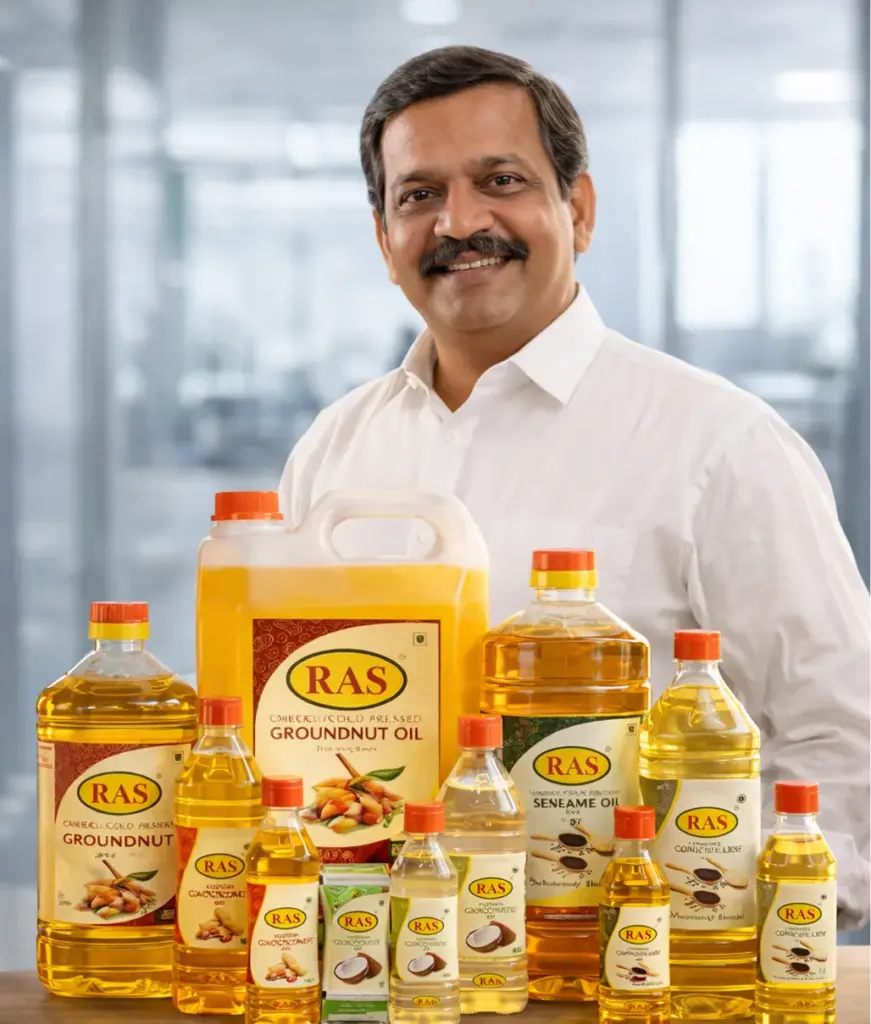 RAS Cold Pressed Oil facility in Kangayam Tamil Nadu – contact us